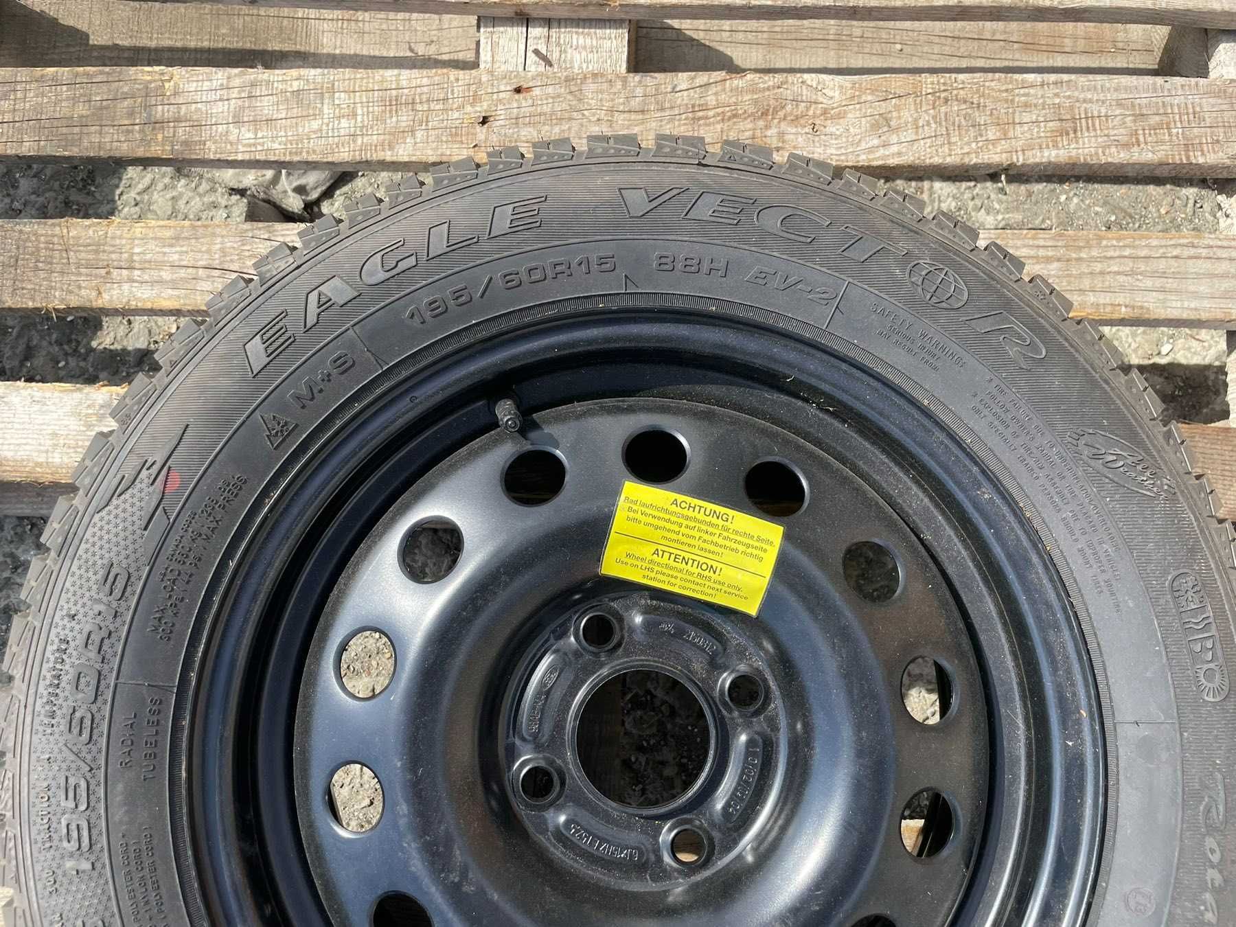 15 резервна джанта 4х108 FORD Focus Fusion Fiesta 6J et52,5 195/60/15