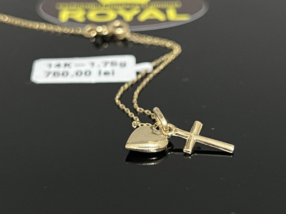 Bijuteria Royal CB : Lant aur 14k 1,75 grame