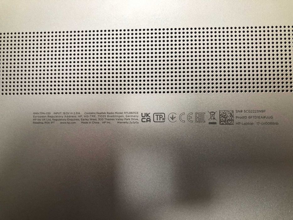 Лаптоп Hp 5CG222N9P