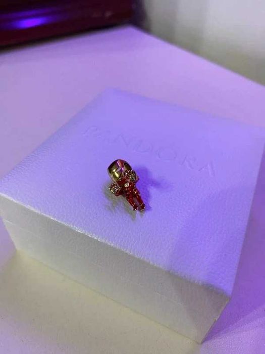 Pandora charm IronMan Marvel Original 14k gold LimitedEdition Avengers