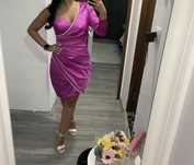 Rochie fucsia XS