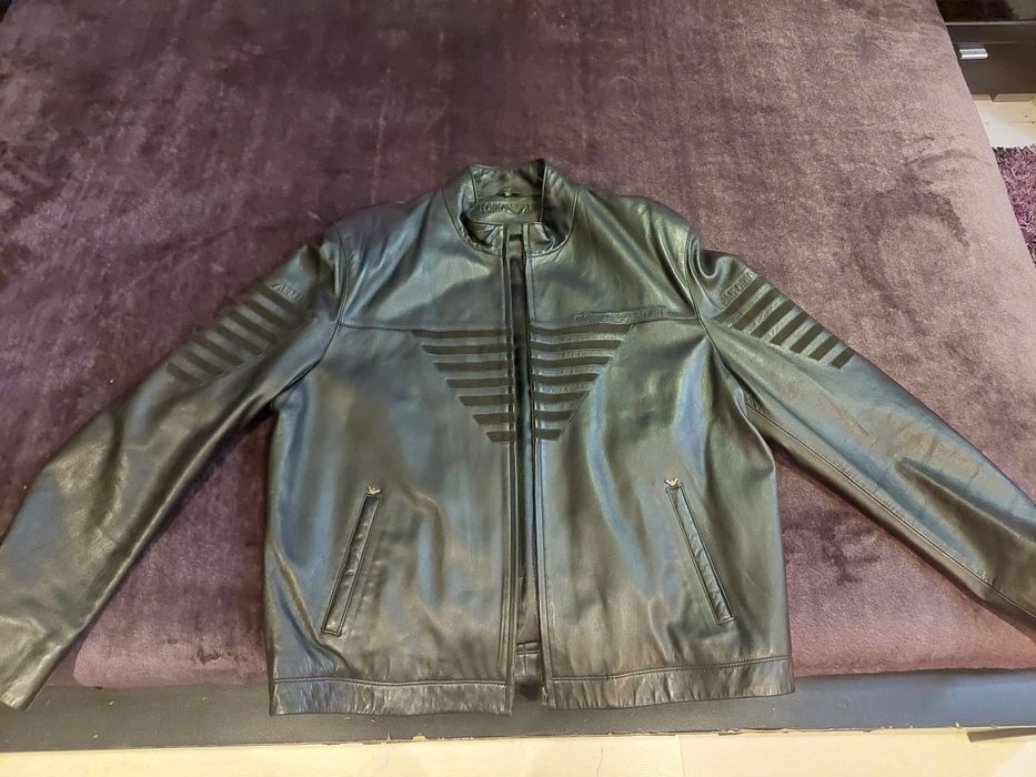 Мъжко кожено яке Armani