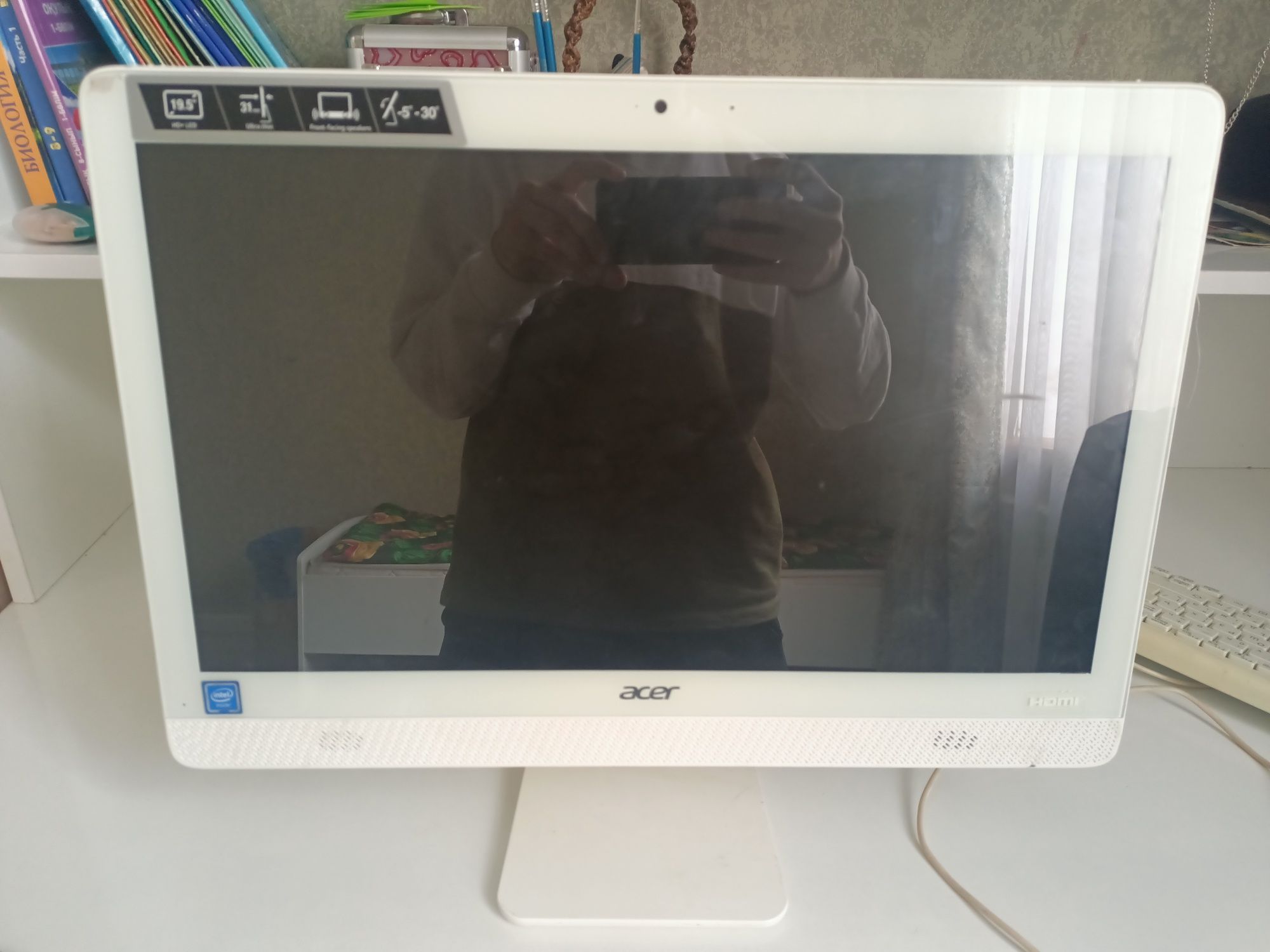 моноблок Acer Aspire c20-720 w