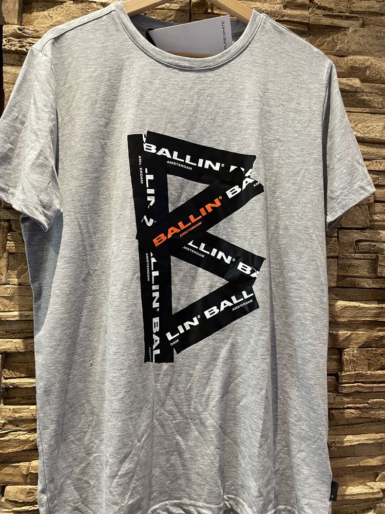 PUREWHITE BALLIN TAPE-Оригинална тениска-L