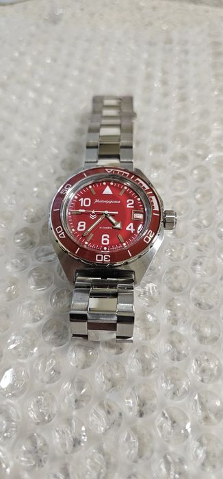 Vostok Komandirskie 650841  ceas mecanic automat, 200m, Rusia