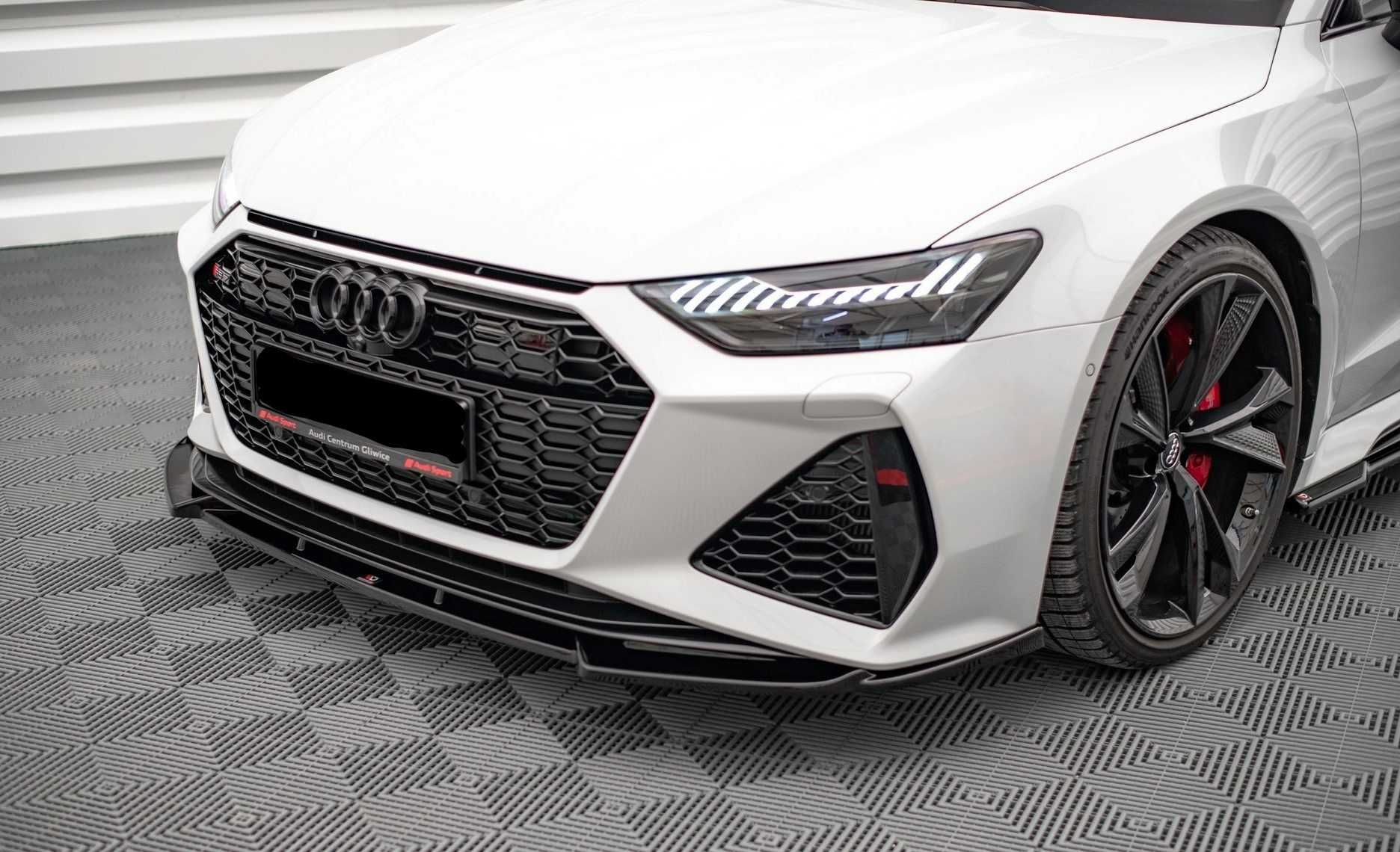Ауди а6 рс6 ц8 преден лип спойлер / Audi A6 C8 RS6 Lip Spoiler