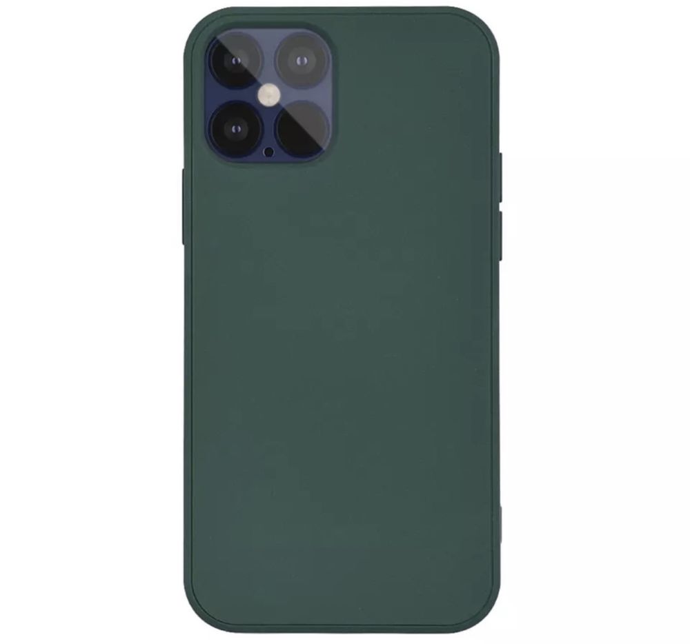 Iphone 12/12 PRO - Husa Soft Slim Silicon Interior Textil Fin