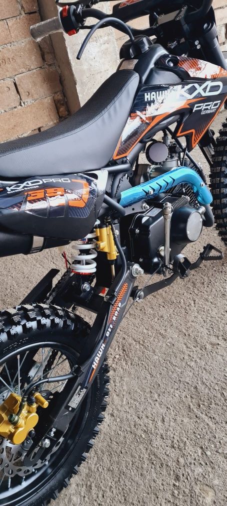 Cross KXD PRO Germany Hawk 125cc 4 timpi E-Start Nou adus din Germania