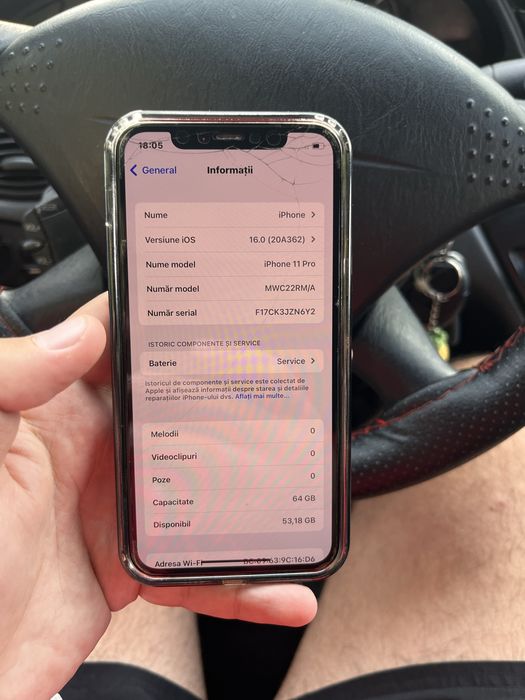 Iphone 11 PRO 64 GB stare buna