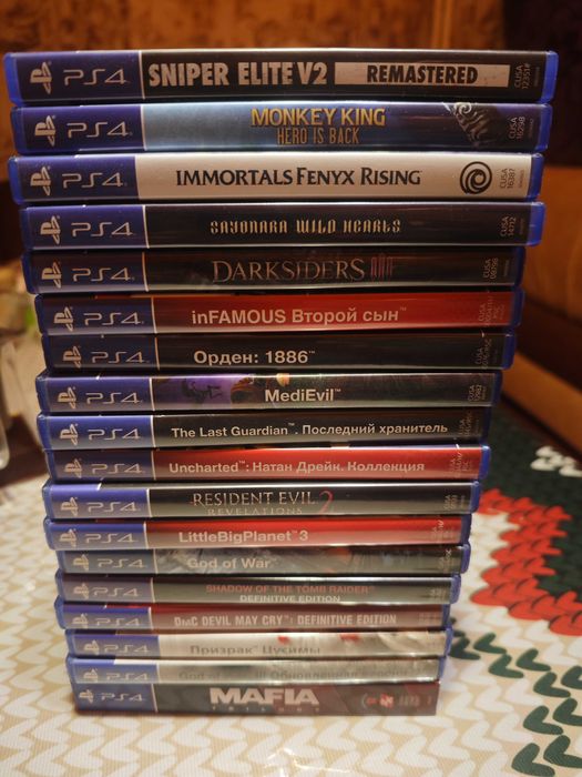 Диски на плейстейшн 4 , игры на ps 4