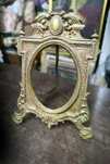 Rama Foto Medalion veche Art Nouveau - Bronz 25/20cm Vintage Bronz