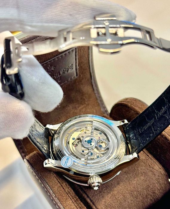 Ceas Montblanc tourbillion silver