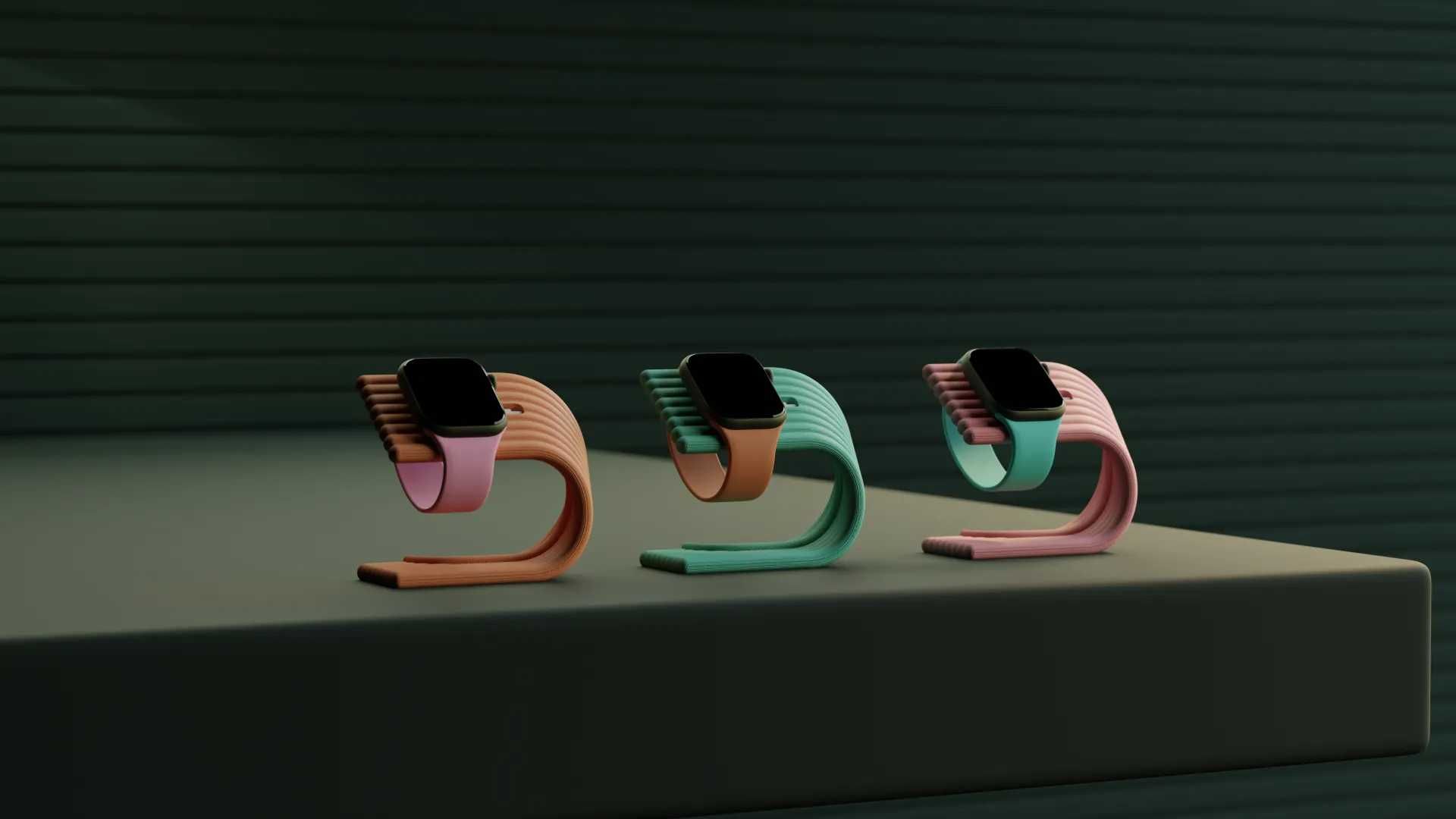 Suport elegant incarcare ceas Apple Watch wireless