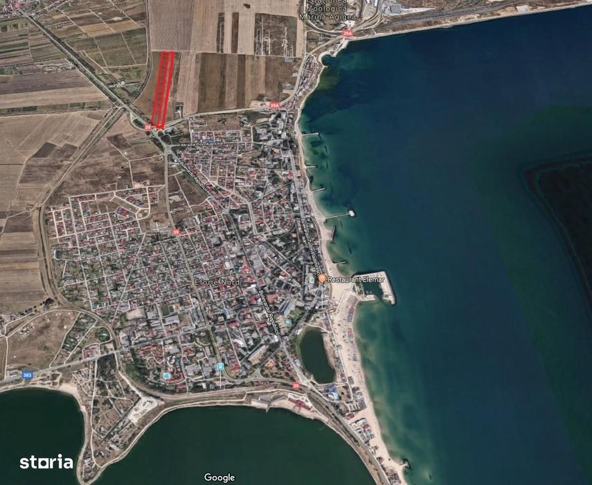 Teren Eforie Nord loturi 1000mp investitie garantata