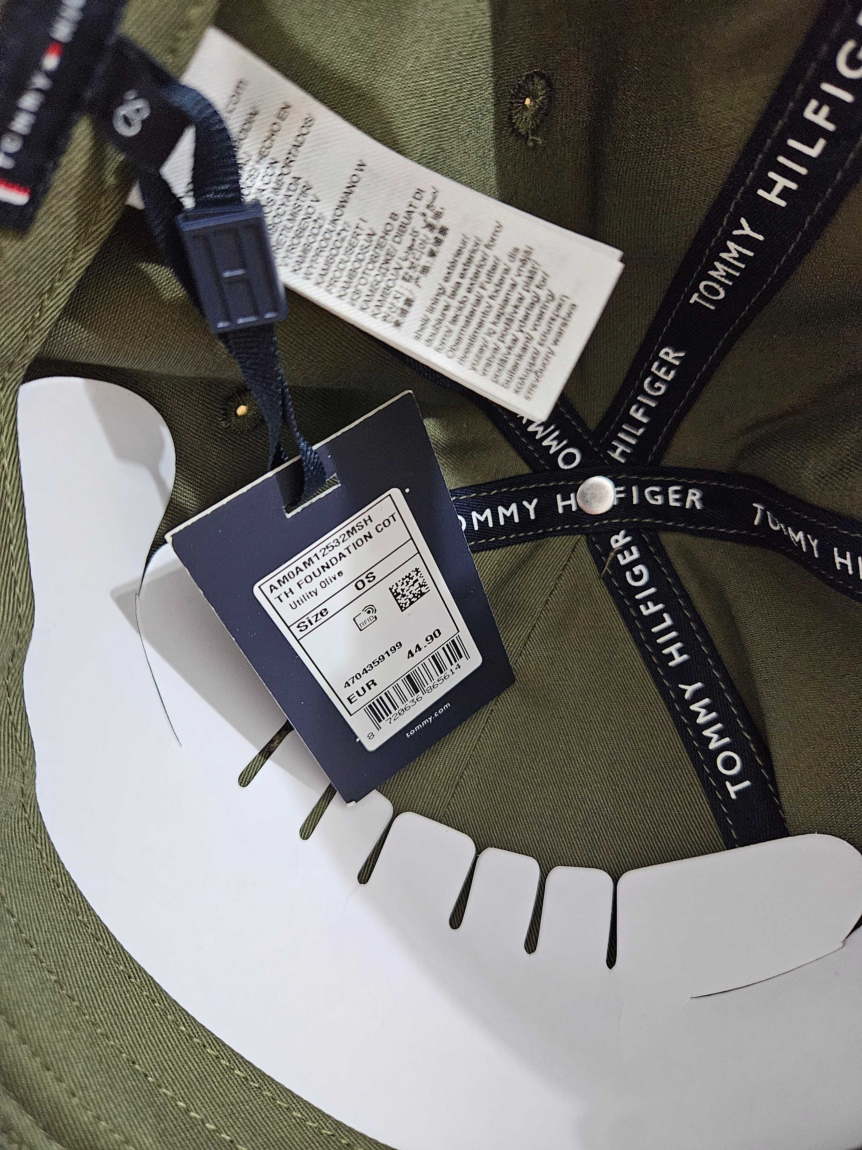SAPCA Tommy Hilfiger BASEBALL cu Șase Panouri și BRODERIE LOGO