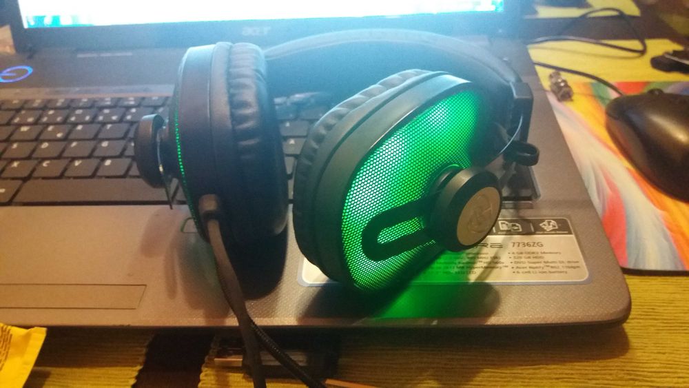 Casti Gaming Dacota hp99 7.1 RGB