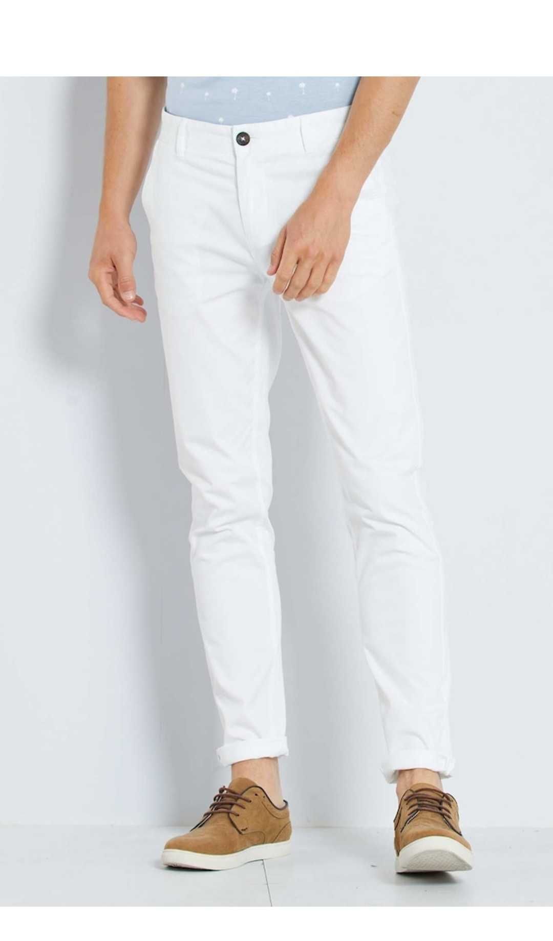 Pantaloni chino slim fit Kiabi [44]