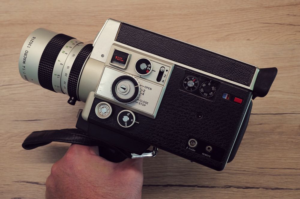 Camera Video Canon Super 8 model 814 electronic Vintage colectie