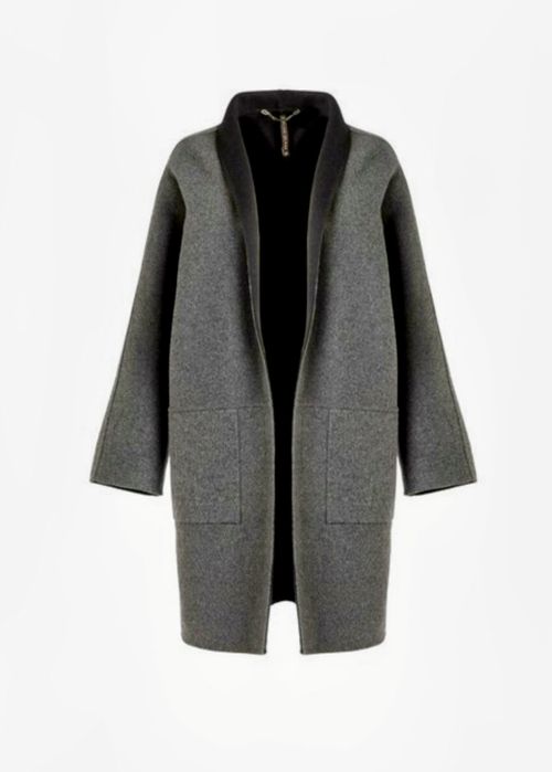 Оригинално двулицево вълнено палто Manilla Crace