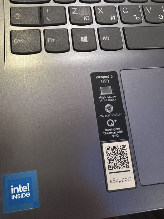 Лаптоп Lenovo 15 инча Ideapad 3 - като нов с кутия