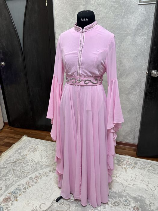 Нежное платье на сырга салу, узату