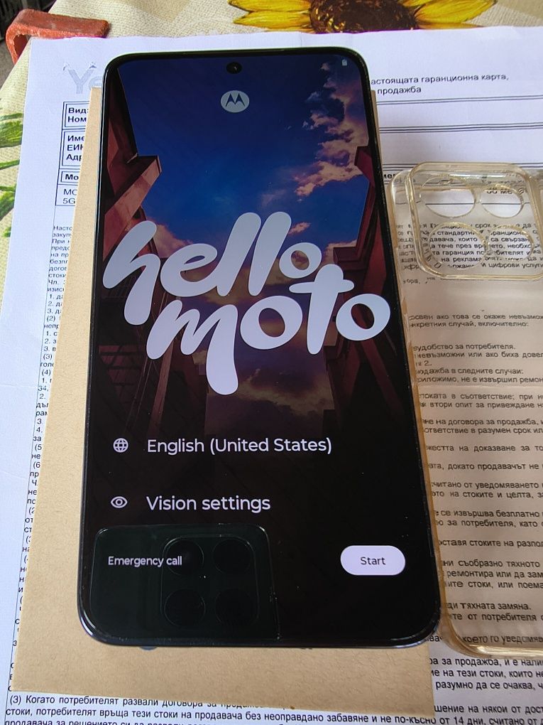 Motorola edge 50 neo като нов