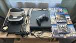 Consola Playstation4 FAT 500GB + PSVR si adaptop pentru PS5 + 9 jocuri