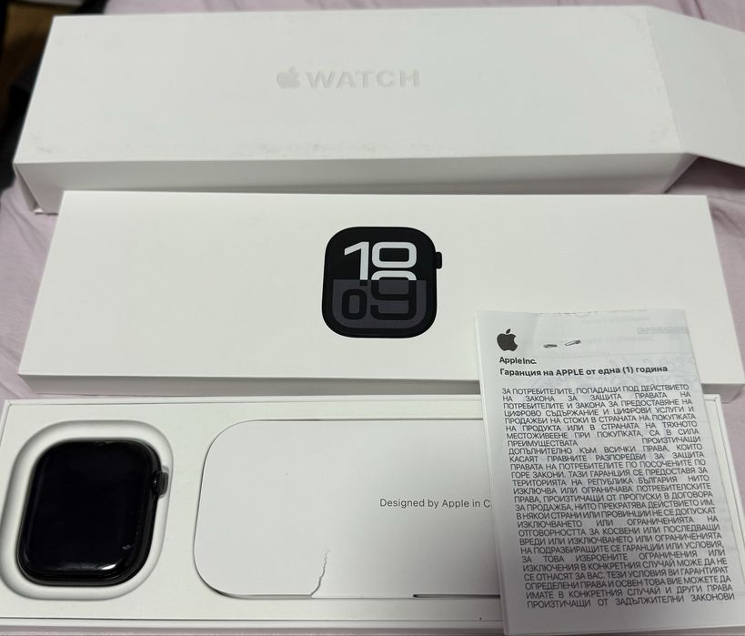 Apple Watch 10 GPS Black Aluminium