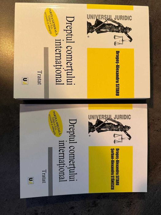 Dreptul comerțului internațional. Partea generală și Partea specială