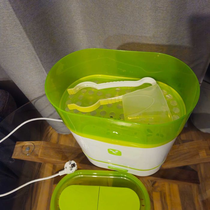 Cangaroo Електрически парен стерилизатор 3 в 1 зелен