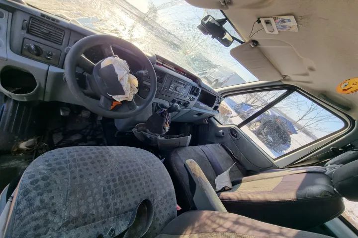 motor fara anexe complet cutie de viteze viteza  manuala 5 trepte turbina injectoare pompa vacuum abs clapeta acceleratie racitor gaze egr galerie admisie evacuare Ford Transit 6, motor 2.2 tdci 63 kw, cod P8FA,
