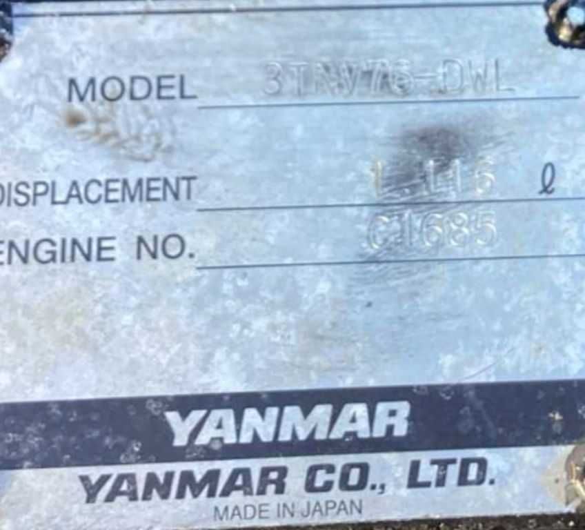 Motor Yanmar 3TNV76 - 19.2KW
