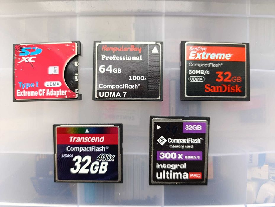 carduri filmari Compact Flash CF 32GB.64GB