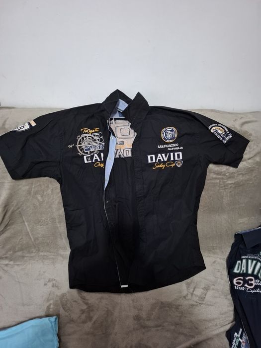 Camasi Camp David cu maneca scurta XL pt vara