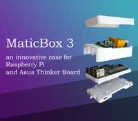Кутия за Raspberry Pi 3 - MaticBox case - 10 възможности в 1 кутия!!