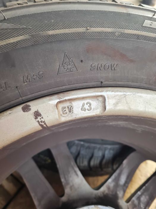 Лети джанти 5х112 15"зимни гуми 195 65 15