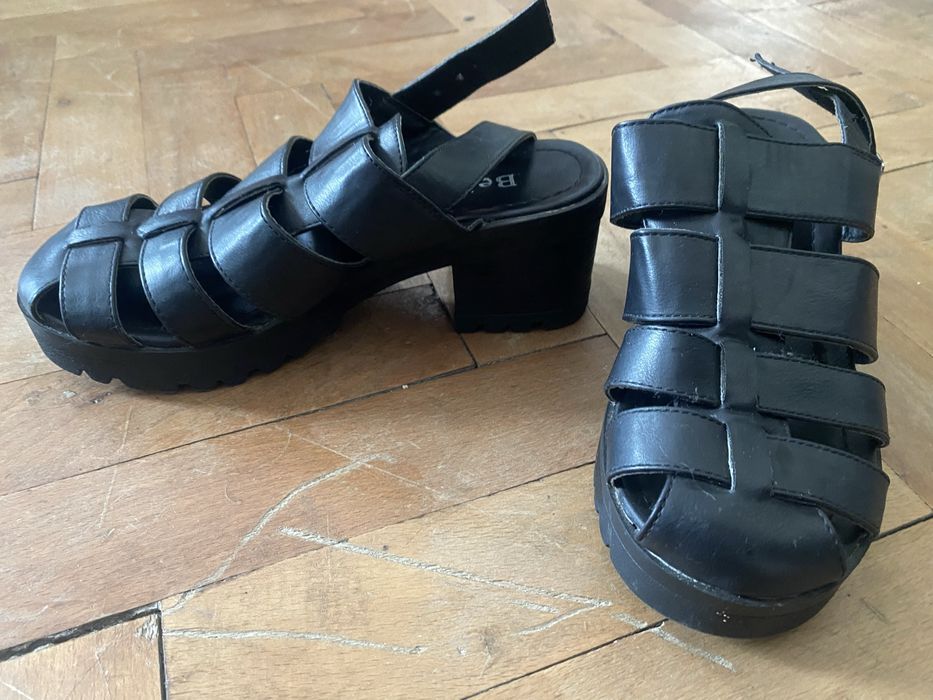 Sandale piele ecologica