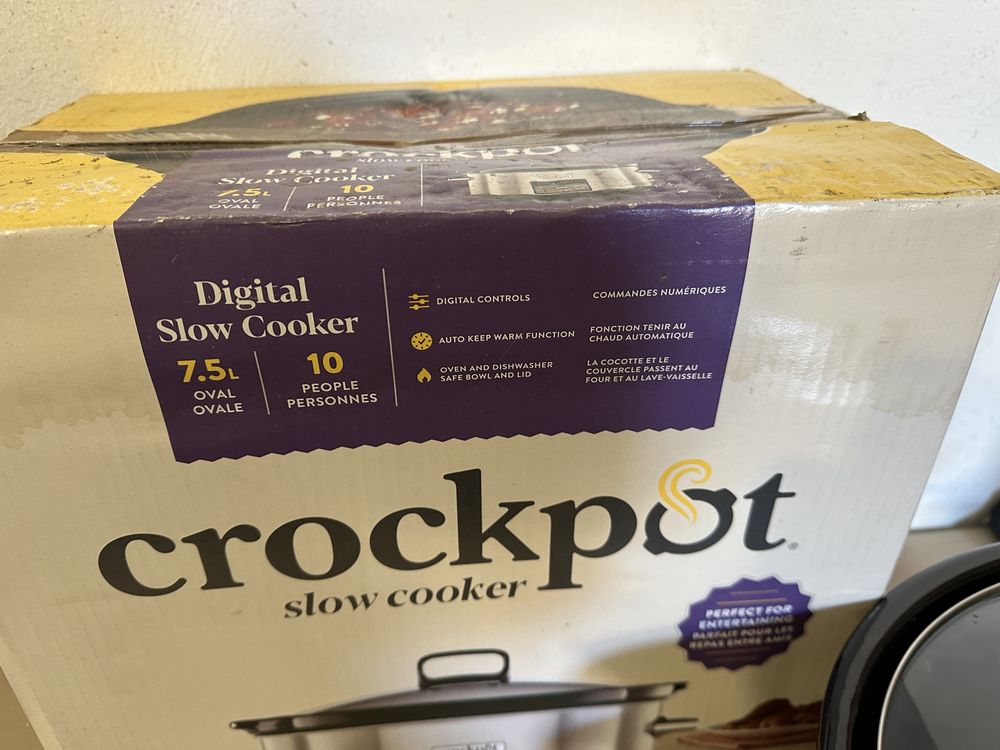 Slowcooker crockpot 7.5L
