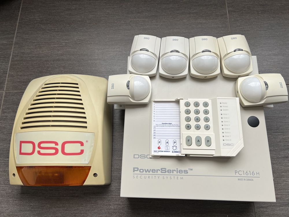 Sistem alarma DSC PC1616 h