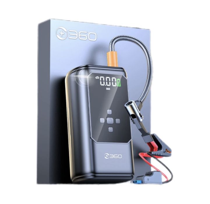 Продам новую зарядку для аккумулятора автомобиля, насос, фонарь!