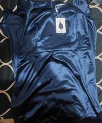 Rochie albastră nouă, elegantă, cu etichetă, mărimea XL