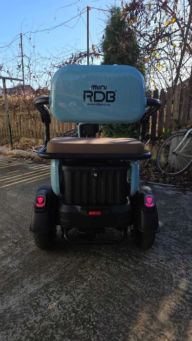 Tricicleta Electrica RDB RABBIT25, 1000W, fara permis, 25km/h