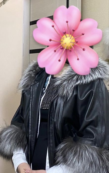 Роскошная кожаная куртка