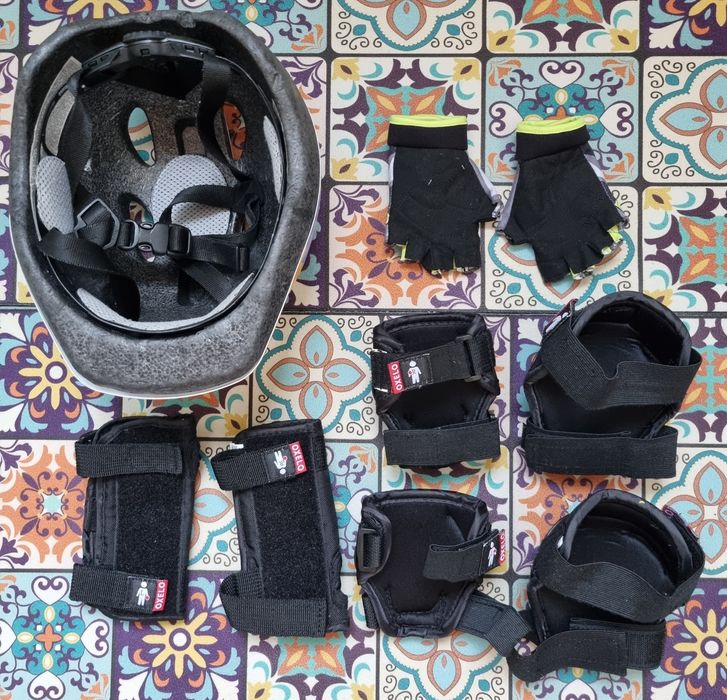 Echipament protectie copil pt  bicicleta, role, skate