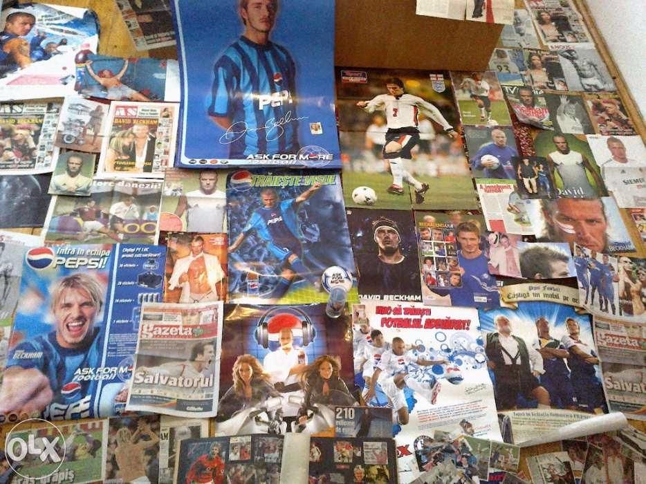 Colectie 60 postere D.Beckham,calendar-pahar etc!