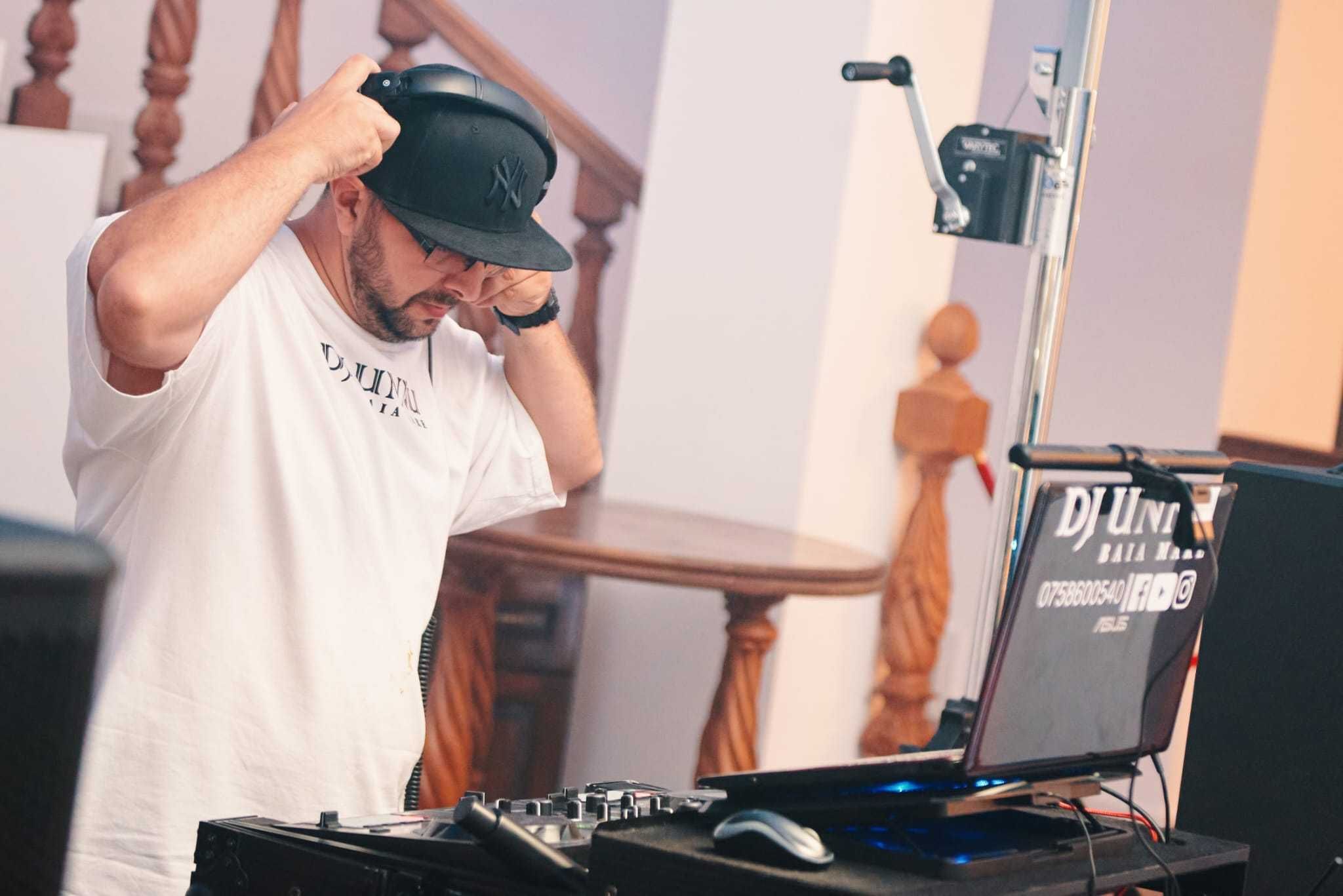Dj evenimente private, schela lumini, gheata carbonica+artificii reci