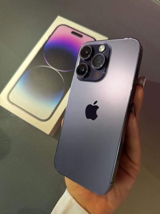 Iphone 14 PRO - 256 GB - DEEP PURPLE/ stare impecabila
