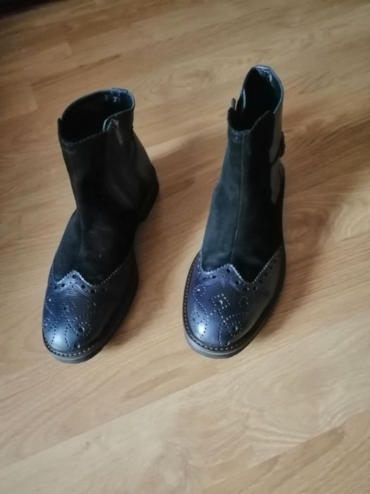 Ghete barbati hemsted piele