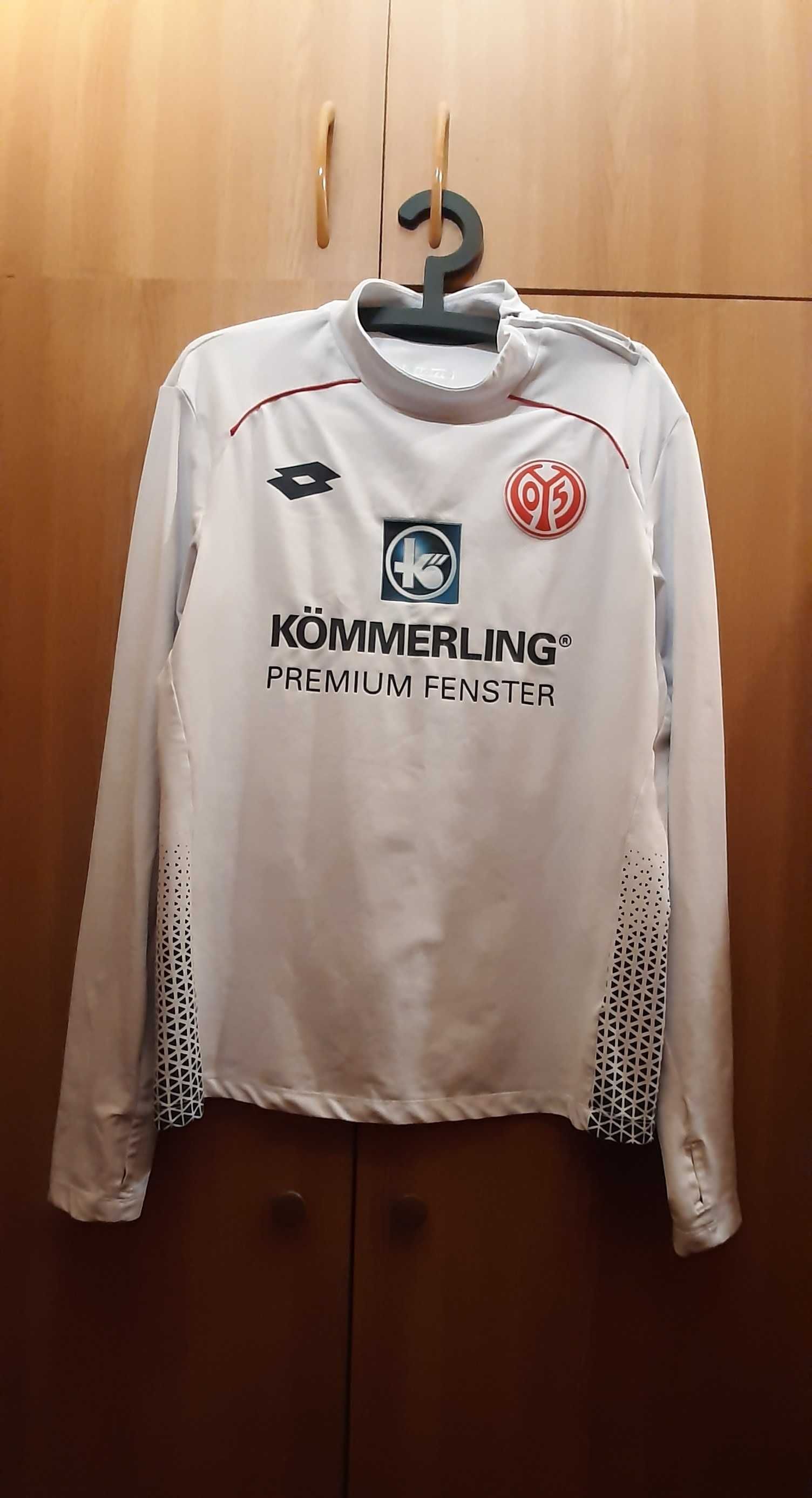 Bluza antrenament 1. FSV Mainz 05, sezon 2015-2016, cu maneca lunga, M