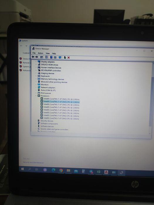 HP Corei 7 note book
